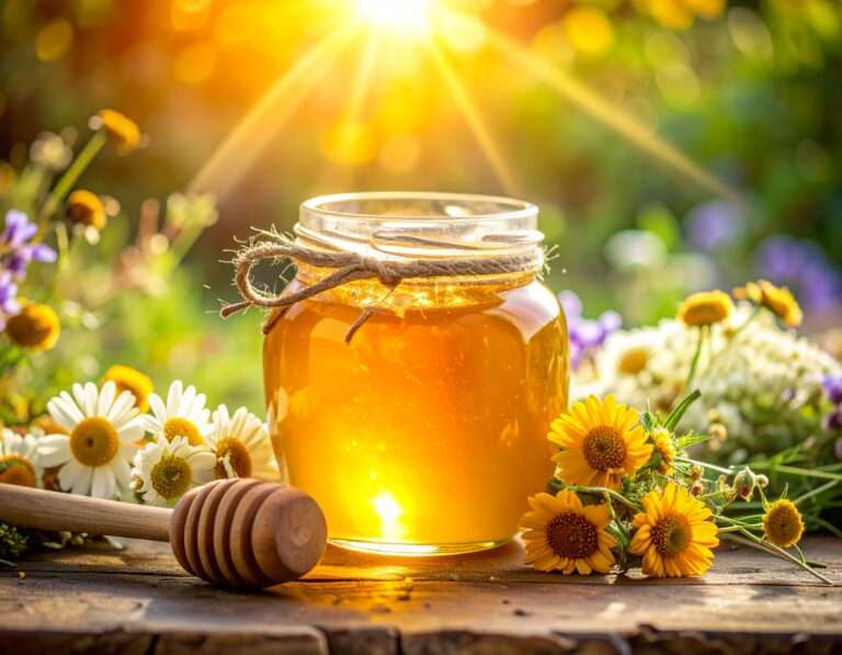 Honig im Glas